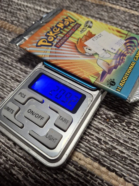 1st Edition Vintage Pokemon Gym Heros Booster Pack 20.92 heavy?