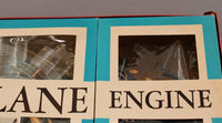Vintage 1962 Renwal Products Visible Airplane Engine 1/4 Scale Model Kit & Box