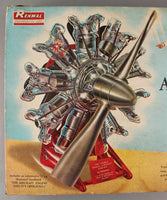 Vintage 1962 Renwal Products Visible Airplane Engine 1/4 Scale Model Kit & Box