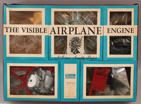 Vintage 1962 Renwal Products Visible Airplane Engine 1/4 Scale Model Kit & Box